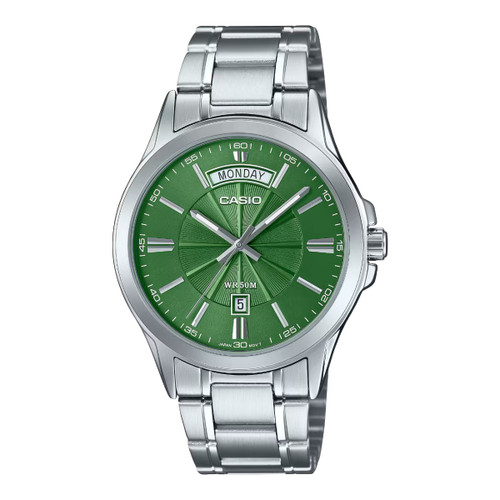 ساعت کاسیو مردانه استیل MTP-1381D-3AV