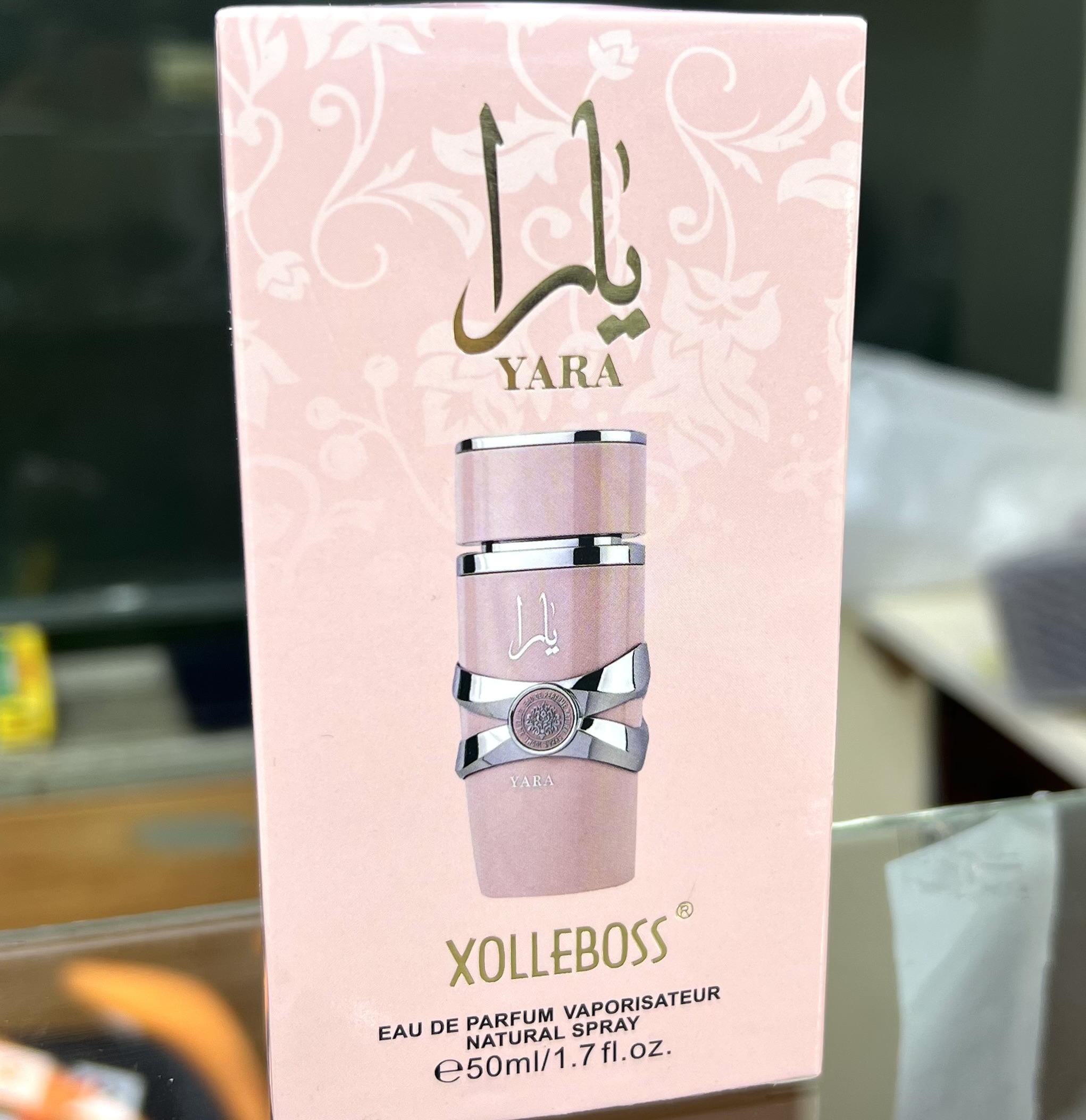 عطر زنانه یارا صورتی 50 میلی لیتر