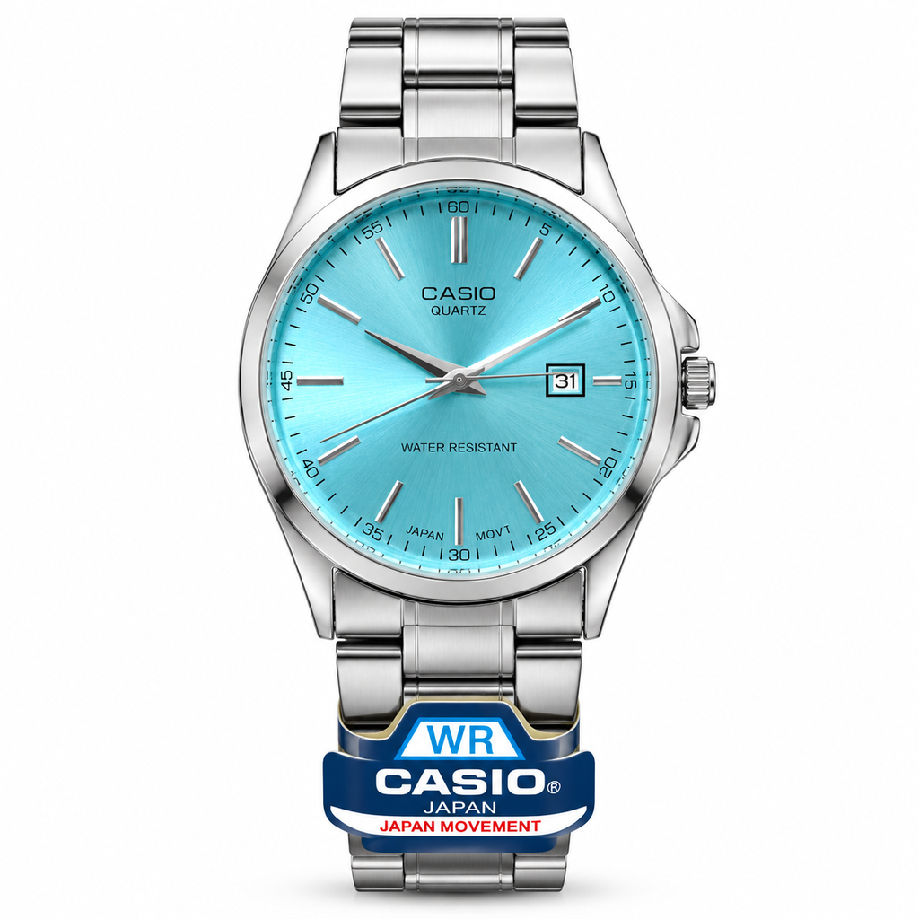 ساعت کاسیو مردانه مدل casio-Tiffany Blue